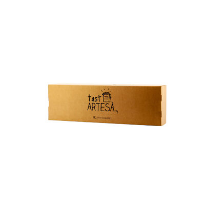 Lotes de Navidad con jamón, cestas de navidad con hombro, cestas de navidad cata artesana caja cartón, regalos gastronómicos, lote de navidad