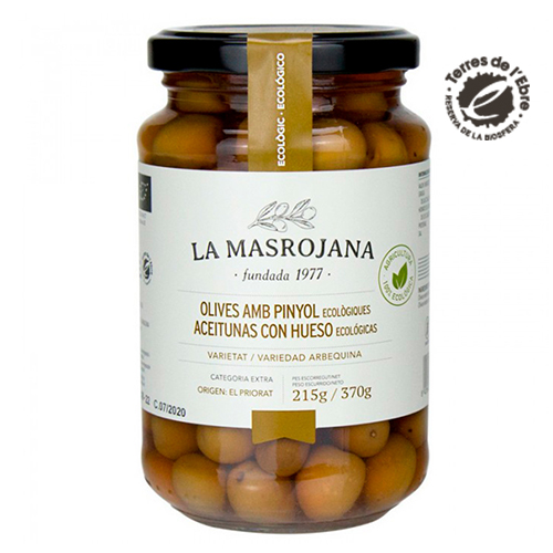 Aceitunas Arbequina ecológicas La Masrojana producto catalan