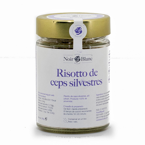 Risotto Ceps Silvestres Noir Et Blanc regals corporatius
