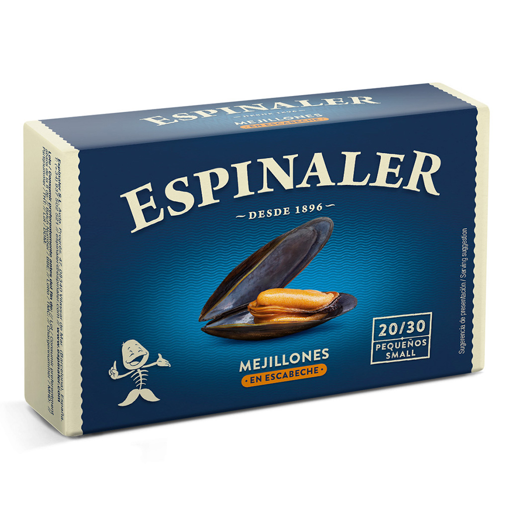 Musclo Espinaler musclos en escabetex Espinaler